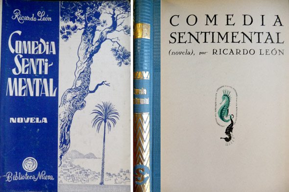 Comedia sentimental. Novela.