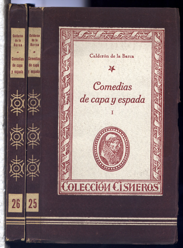 Comedias de capa y espada. Estudio preliminar de Marcelino Menendez …