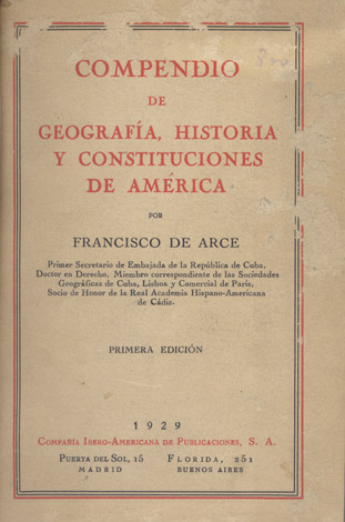 Compendio de Geografía, Historia y Constituciones de América.