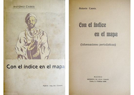Con el índice en el mapa. Informaciones periodísticas.