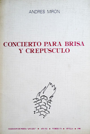 Concierto para brisa y crepúsculo.