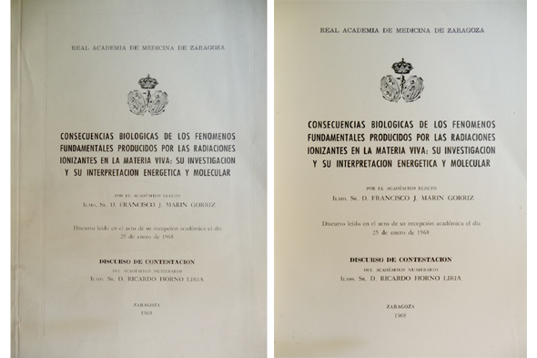 Consecuencias biológicas de los fenómenos fundamentales producidos por las radiaciones …