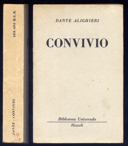 Convivio. Note di Gustavo Rodolfo Ceriello.