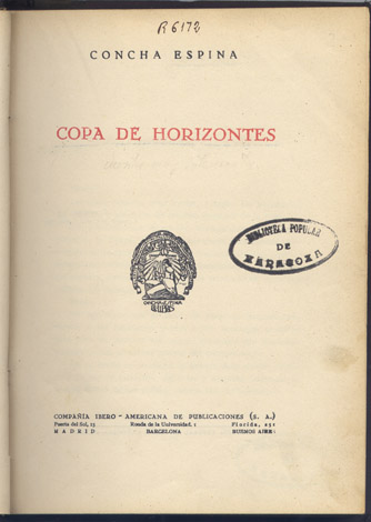 Copa de horizontes. Cuentos.