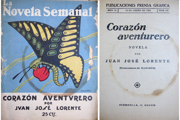 Corazón aventurero. Novela.