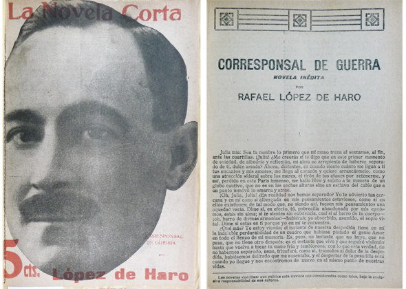 Corresponsal de guerra. Novela.
