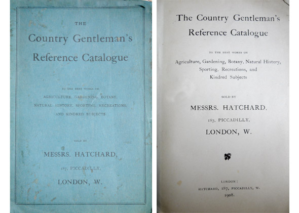 Country Gentleman's Reference Catalogue to the best works on Agriculture, …