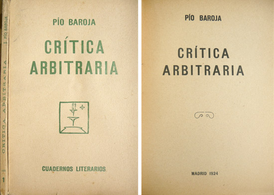 Crítica arbitraria.