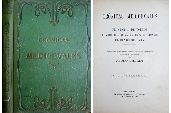 Crónicas Medioevales. El Armero de Toledo. El voto de la …