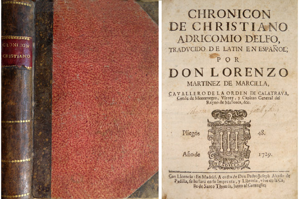 Cronicon de Christiano Adricomio Delfo. Traducido de latín en español …