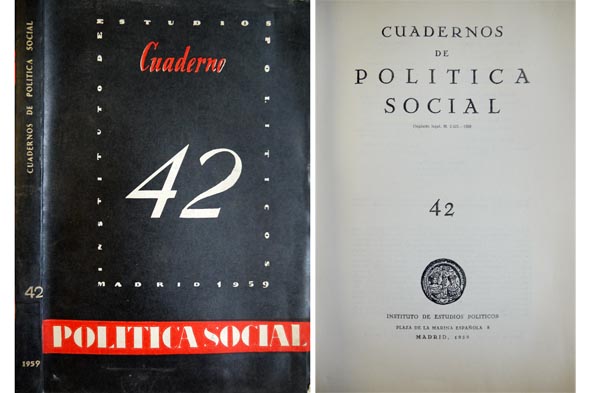Cuadernos de Política Social. Número 42. Segundo Trimestre del Año …