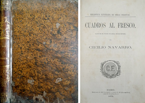 Cuadros al fresco. Cuentos de todos colores, menos verdes. [Con …