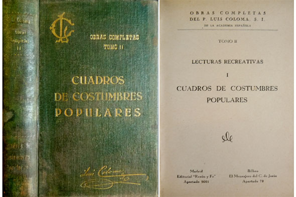 Cuadros de costumbres populares. (Lecturas Recreativas I).