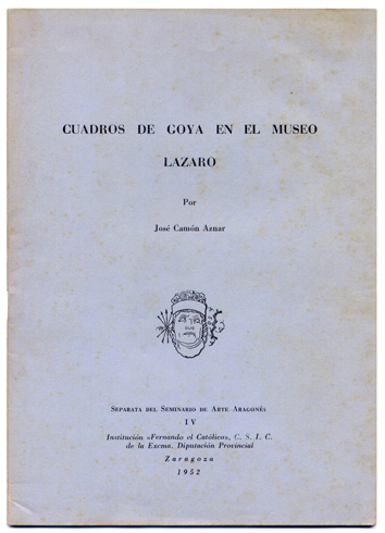 Cuadros de Goya en el Museo Lázaro.