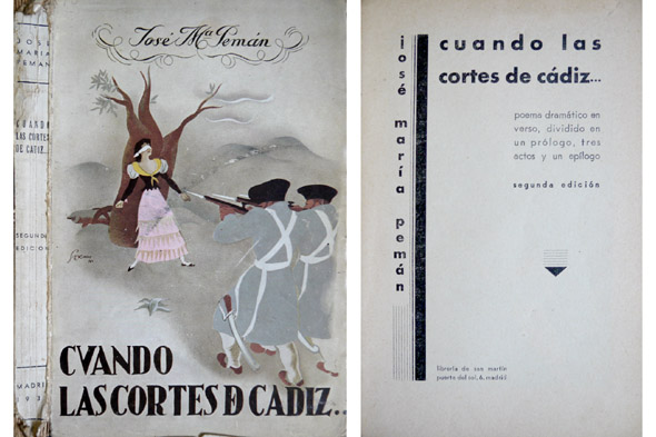 Cuando las Cortes de Cadiz. Poema dramático en verso. Prólogo …