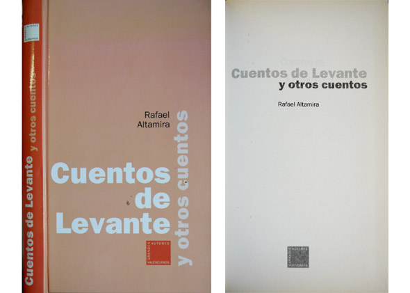 Cuentos de Levante, y otros cuentos.