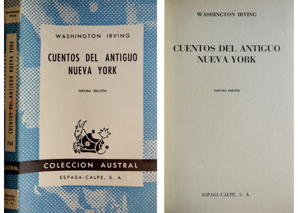 Cuentos del antiguo Nueva York. Traducción de José Novo Cerrro.