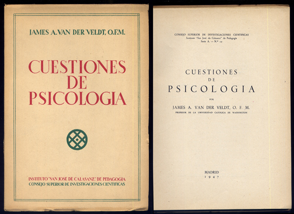 Cuestiones de Psicología. Prólogo de Víctor García Hoz.