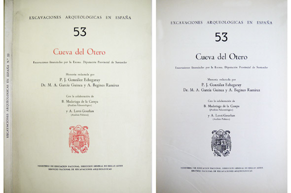 Cueva del Otero. Con la colaboración de Benito Madariaga de …