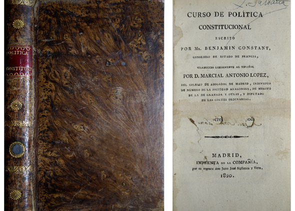 Curso de Política Constitucional. Traducido libremente al español por Don …