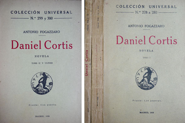 Daniel Cortis. Novela. Traducción de Cipriano Rivas Cherif.