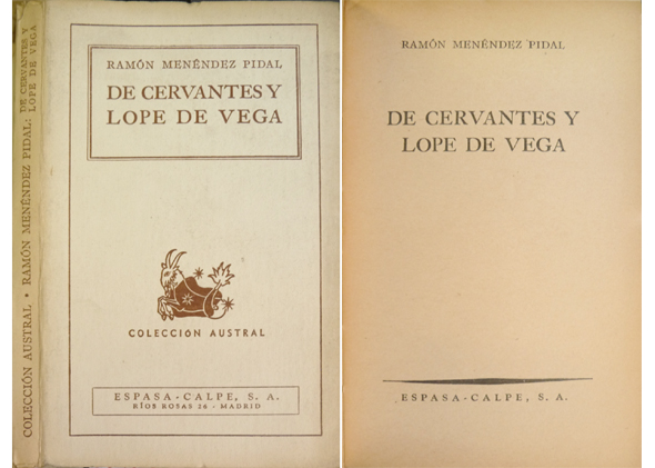 De Cervantes y Lope de Vega.