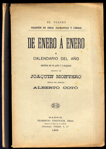 De enero a enero ó Calendario del año. Revista en …