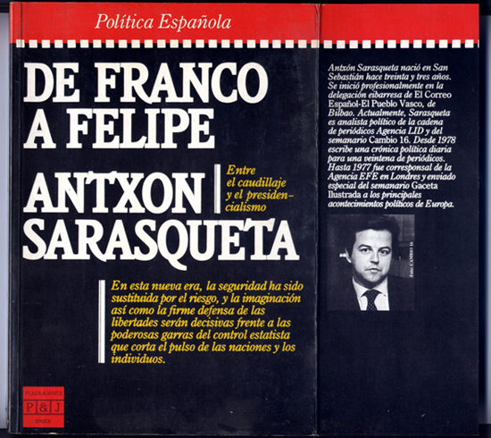 De Franco a Felipe. España 1975-1985. Entre el caudillaje y …