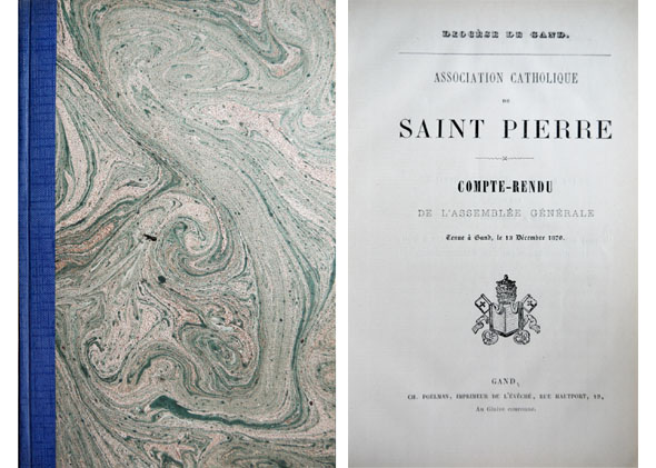de Gand. Association Catholique de Saint Pierre. Compte-rendu de l'Assemblée …