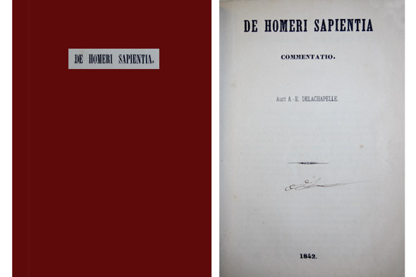 De Homeri sapientia commentatio.