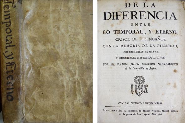 De la Diferencia entre lo Temporal y lo Eterno. Crisol …