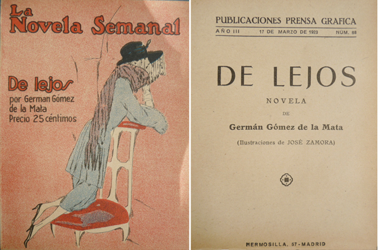 De lejos. Novela.