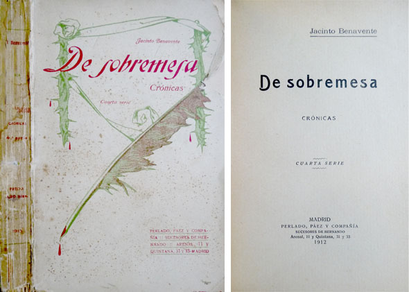 De Sobremesa. Crónicas. Cuarta Serie.