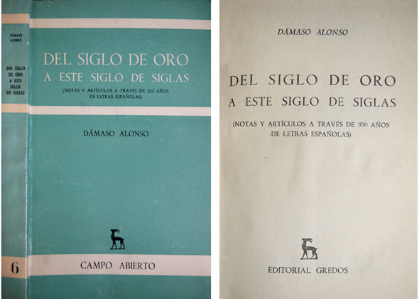 Del Siglo de Oro a este Siglo de siglas. (Notas …