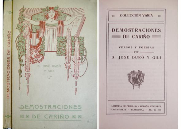 Demostraciones de cariño. Versos y poesías.