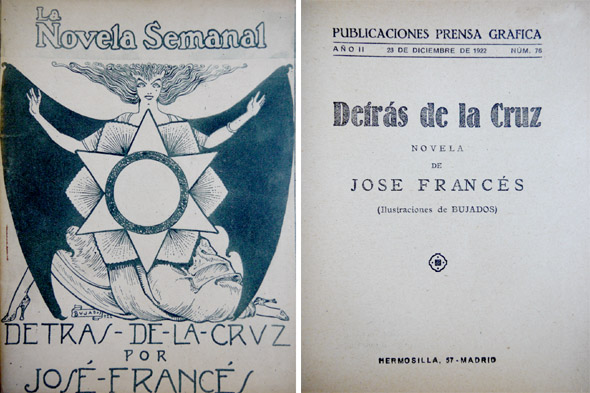 Detrás de la cruz. Novela.