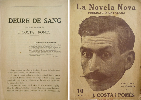 Deure de Sang. Novel.la.