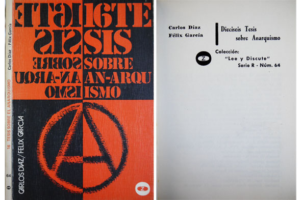 Dieciseis Tesis sobre Anarquismo.