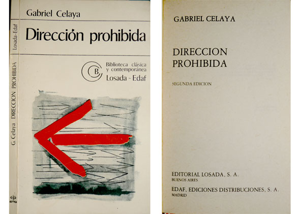 Dirección prohibida.