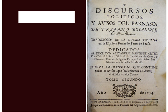 Discursos Políticos y Avisos del Parnaso. Traduxolos de la lengua …