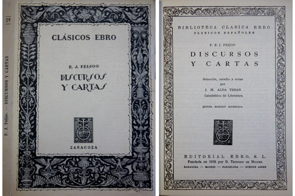 Discursos y Cartas. Selección, estudio y notas por J. M. …