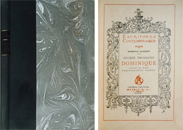 Dominique. Novela. Traducción de Margarita Nelken.