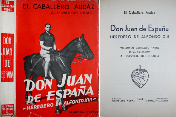 Don Juan de España, heredero de Alfonso XIII.