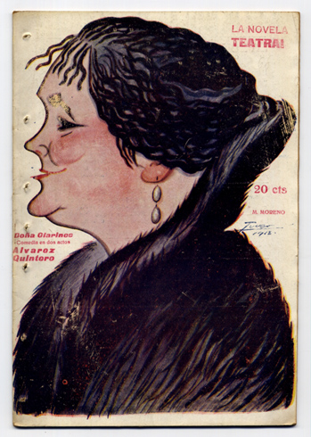 Doña Clarines. Comedia en dos actos.