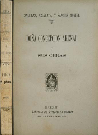 Doña Concepción Arenal en la Ciencia Jurídica, Sociológica y en …