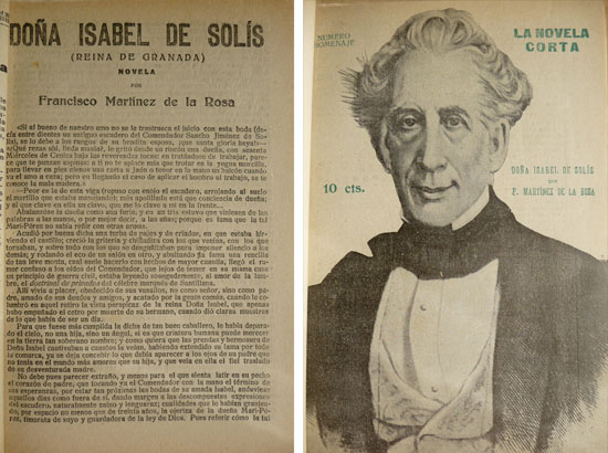 Doña Isabel de Solís, Reina de Granada. Novela.