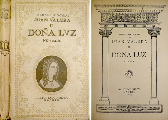Doña Luz. Novela.