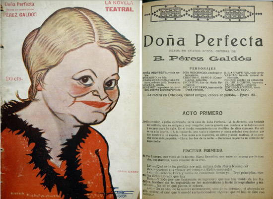 Doña Perfecta. Drama en cuatro actos.