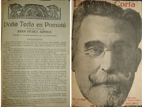 Doña Tecla en Pomotú. Cuento bufo.