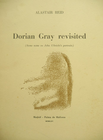 Dorian Gray revisited. Some notes on John Ulbricht's portraits. Versión …